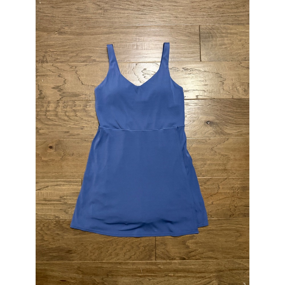 OFFLINE by Aerie Athletic Dress Womens Large Blue Real Me Solid Activewear Skort